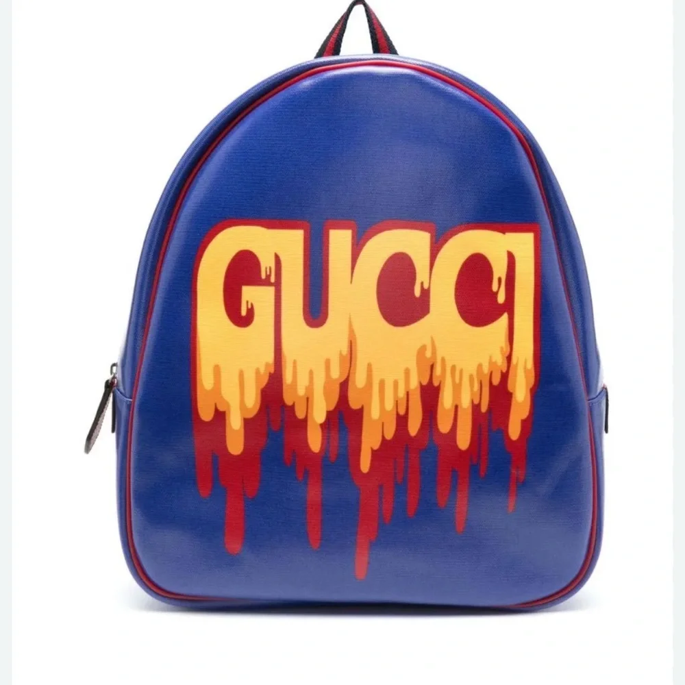 Gucci Logo Backpack - Picture 1 of 10